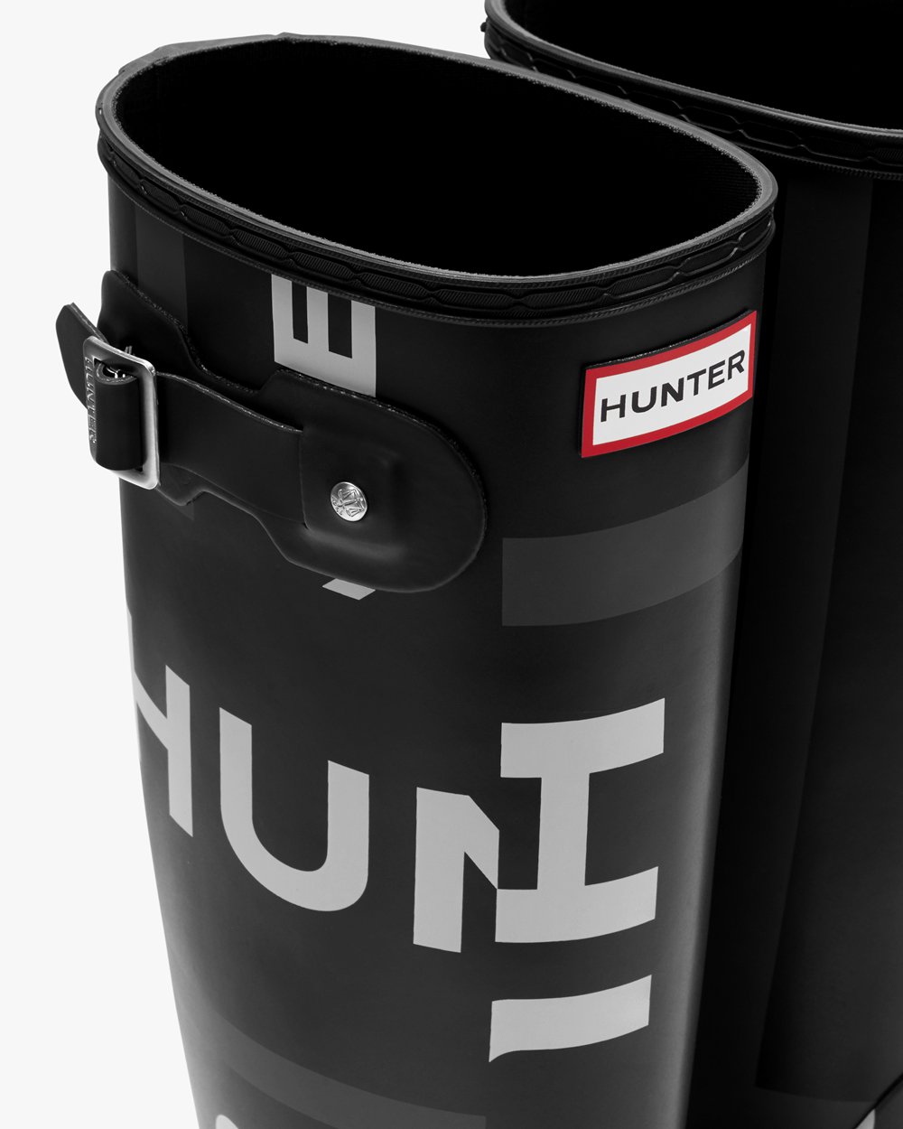 Höga Gummistövlar Dam - Hunter Original Exploded Logo - Svarta - 609158-ZJF